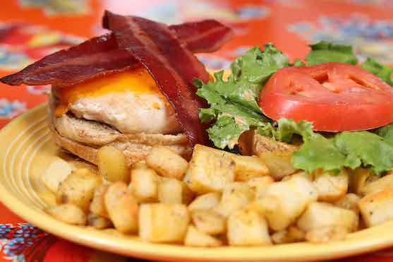 bacon cheddar chicken sandwich