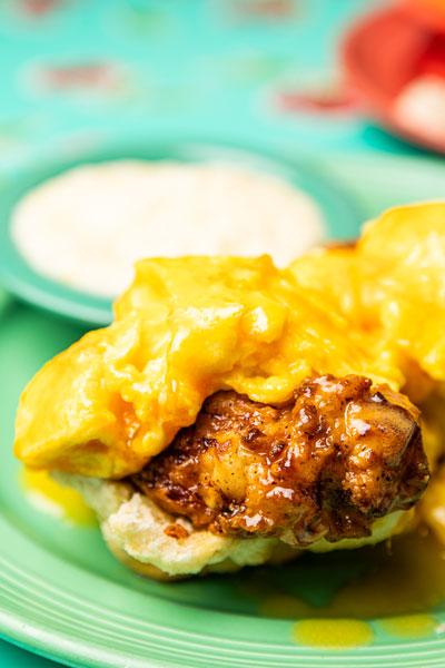 Chicken and Egg Biscuit