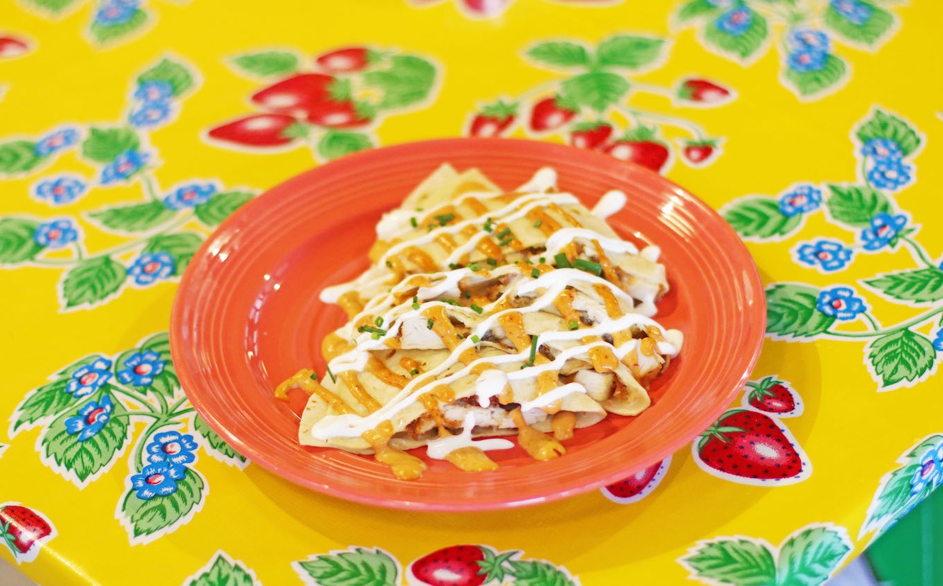 chicken quesadilla
